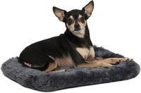 MidWest Homes for Pets QuietTime XXS Dog Bed - Grey / 18 Inch
