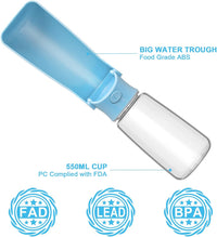Portable Dog Water Bottle - SkyBlue / 19oz - image 2