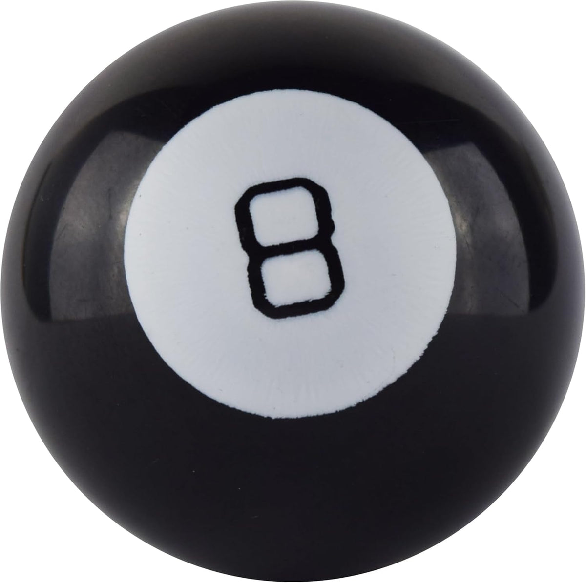 World's Smallest Magic 8 Ball in classic black, tiny fortune-telling toy - view 3