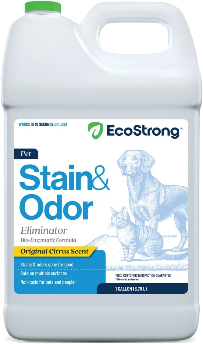 Eco Strong Pet Stain and Odor Remover - Citrus / 128 Fl Oz (Pack of 1)