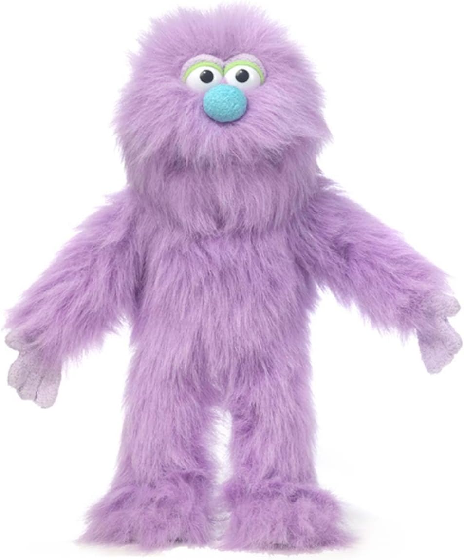 14" Purple Monster, Hand Puppet – Fun for Kids & Family