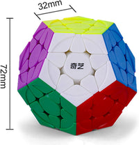 Megaminx Cube, Roxenda 3x3x3 Pentagonal Speed Cube Dodecahedron Magic Cube Puzzle Toy – Fun for Kids & Family - Stickerless - image 2