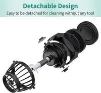 Uniclife Aquarium Wave Maker for 30-60 Gallon Fish Tanks 1058 GPH Adjustable Circulation Pump with Controller and Strong Magnetic Suction Base Submersible Power Head for Fresh and Salty Water