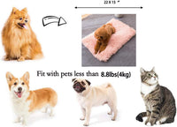 Ksquares Mini Blankets Small Cat Blanket for Tiny Pets - for puppy pets less than 2.5kg / White - image 4
