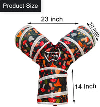 Cat Tunnel Tube Toys, 3 Ways Tunnels for Indoor Cats with Play Ball – Essentials for Cats - Mushroom - image 2