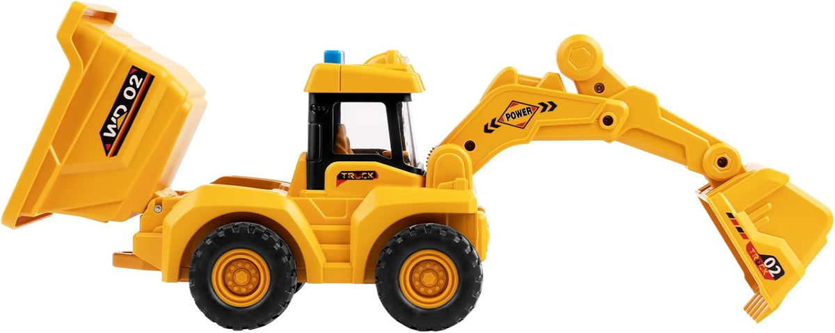YySiRui 16 inch bulldozer toy with movable blade and rubber tires - view 13
