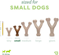 Benebone Wishbone Dog Chew Toy for Aggressive Chewers - REAL Bacon / Small - image 2