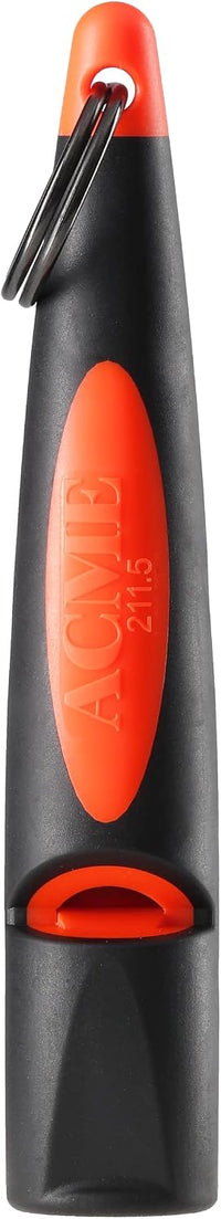 ACME Alpha 210.5 Dog Training Whistle with Enhanced Ergonomic Grip. - Black on Day glow Orange - image 3
