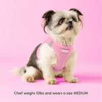 Downtown Pet Supply Step in Dog Harness for Teacup Dogs & Cats No Pull - XX-Small / Baby Pink - image 2