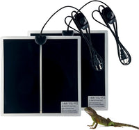 Reptile Heating Mat, Removable Terrarium Heat Mats - 2PCS,14W