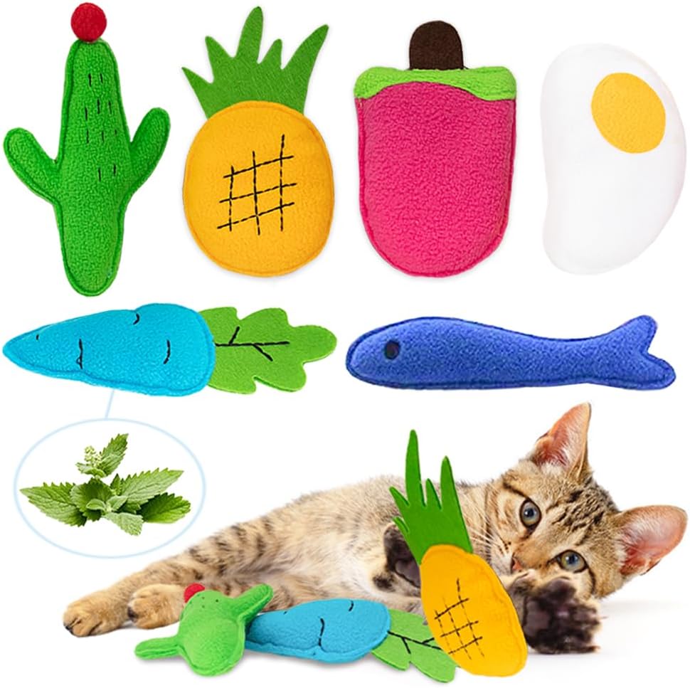 AWOOF Butterfly Cat Wand Cat Toys Set - B
