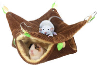 LEFTSTARER Guinea Pig Ferret Rat Hammock Toy Small Animal Cage - 3.Hammock
