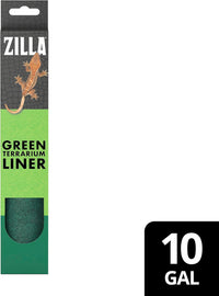 Zilla Reptile Terrarium Bedding Substrate Floor Liner, Green - 9.75" x 19.75" - image 3
