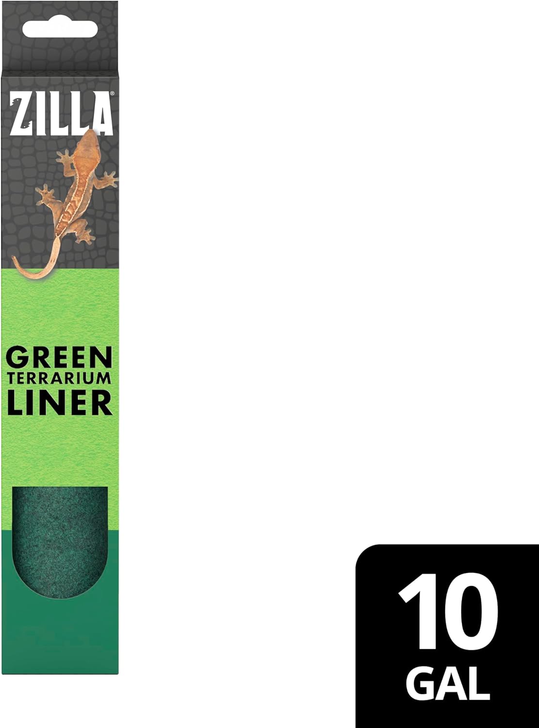 Zilla Reptile Terrarium Bedding Substrate Floor Liner, Green - 9.75" x 19.75" - image 3