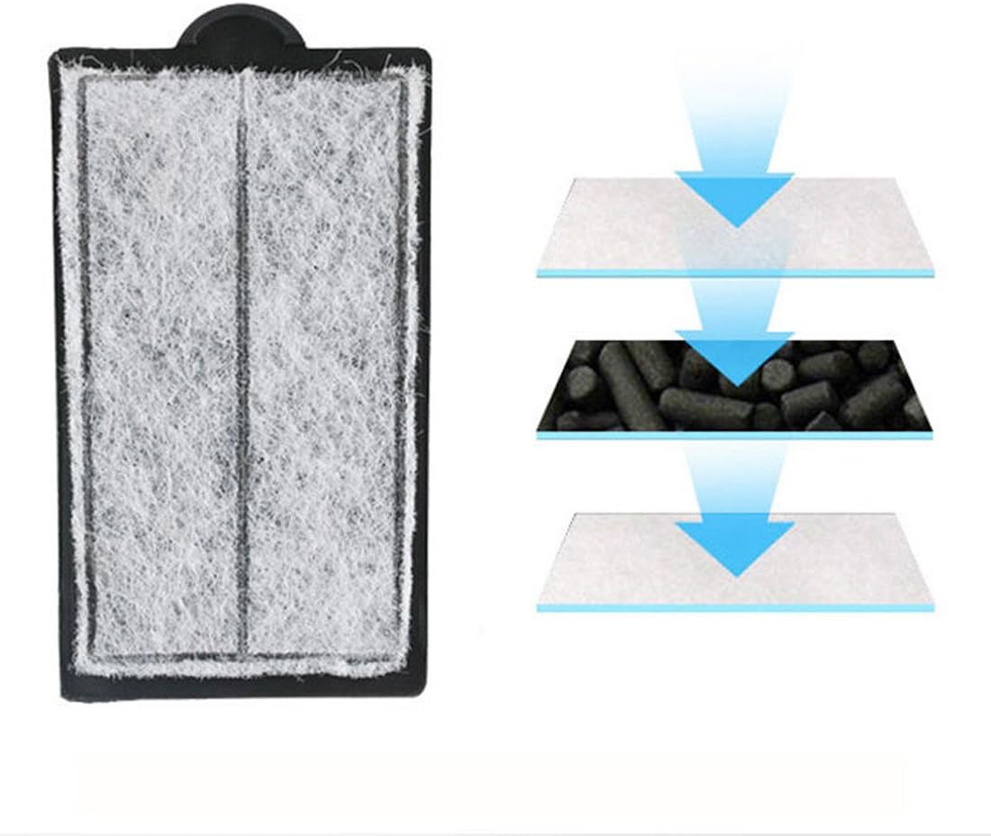 4pcs Aquarium Waterfall Reptiles Turtle Filter Cartridges Replacement - 11packs Filter Cartridges - image 2