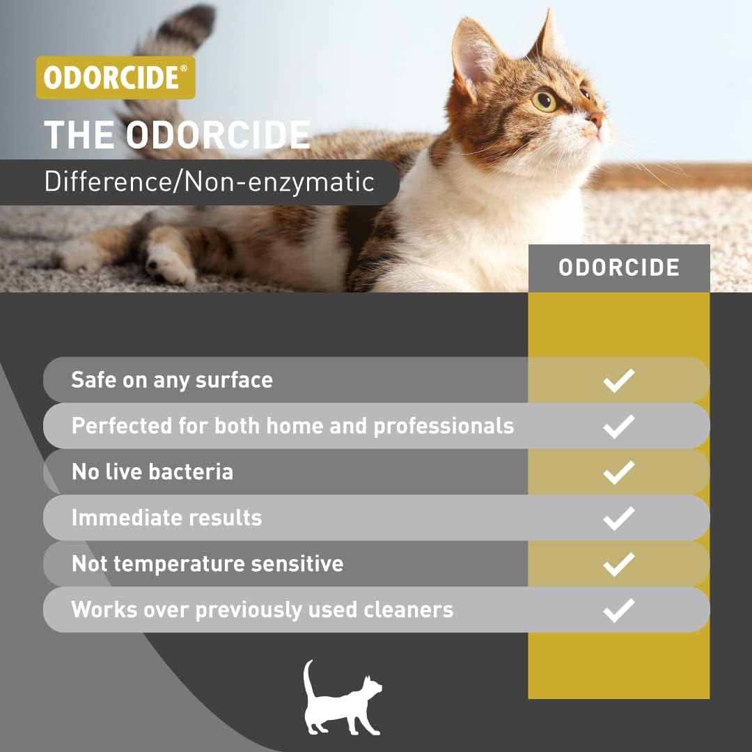 Odorcide Cat Attack Concentrate Odor Eliminator - Apricot / 16 fl oz - image 3