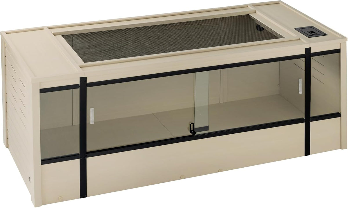New Age Pet ECOFLEX 48" Mojave Reptile Enclosure, Maple - Tan / Extra Large