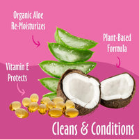 earthbath Oatmeal & Aloe Dog Shampoo and Conditioner - Cherry Puppy / 16 Fl Oz (Pack of 2) - image 2