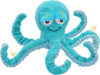 2-in-1 No-Stuffing Hedgehog Dog Toys 3 PCS - Octopus dog toys