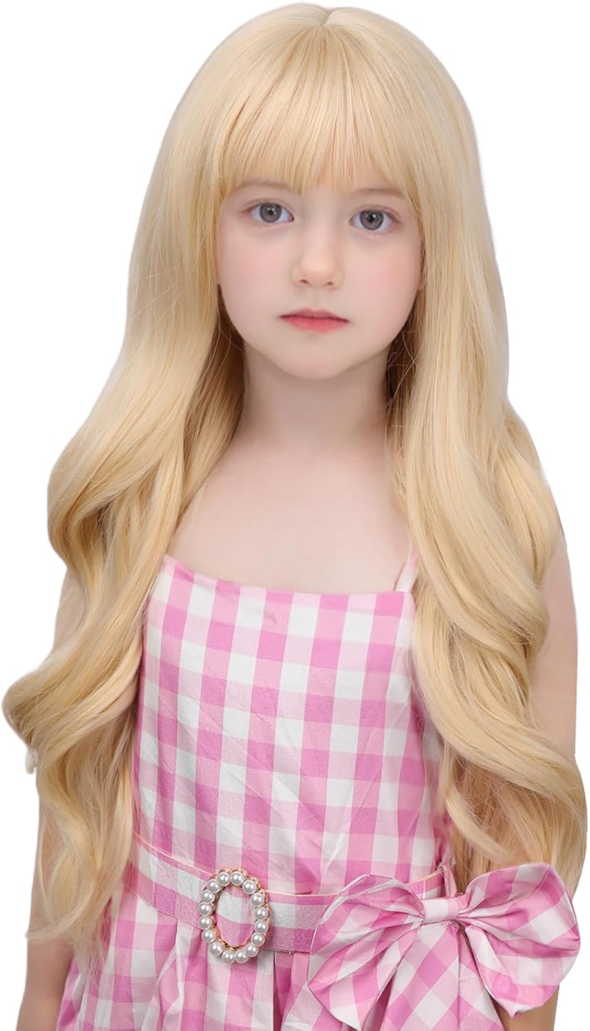 MUPUL kids long black braided wig with bangs for Halloween costumes - view 22