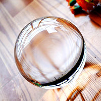 DSJUGGLING Clear Acrylic Contact Juggling Ball, Approx. 2.75"