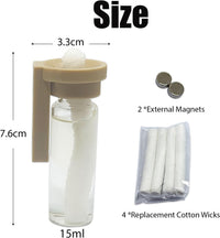 Jumping Spider Water Dispenser, Magnetic Hanging Feeder - Wood color / 15ML - image 2