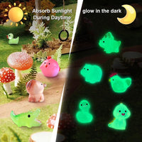 DIYDEC 60PCS Luminous Mini Resin Animals 60 Styles Miniatures Glow - 60PCS Luminous Mini Resin Animals - image 4