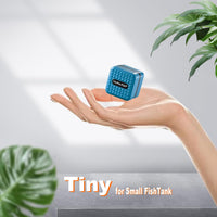 Aquarium Small Magnetic Cleaner for Glass Fish Tank Algae Scraper - Mini / Blue - image 3