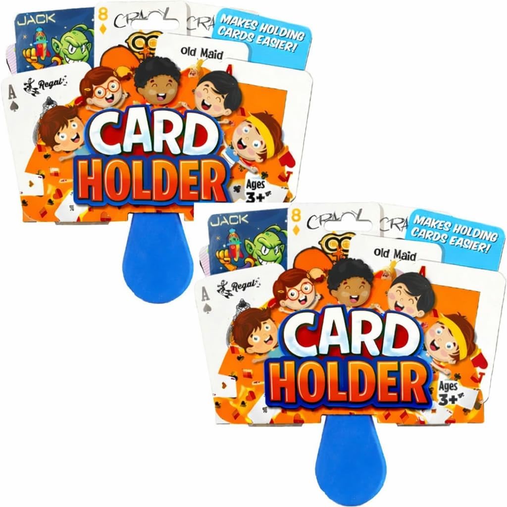 Regal Games 2 Pack Card Holders for Playing Cards - 2 Pack