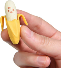 15Pcs Cute Fruit Erasers for Kids - Banana - image 2