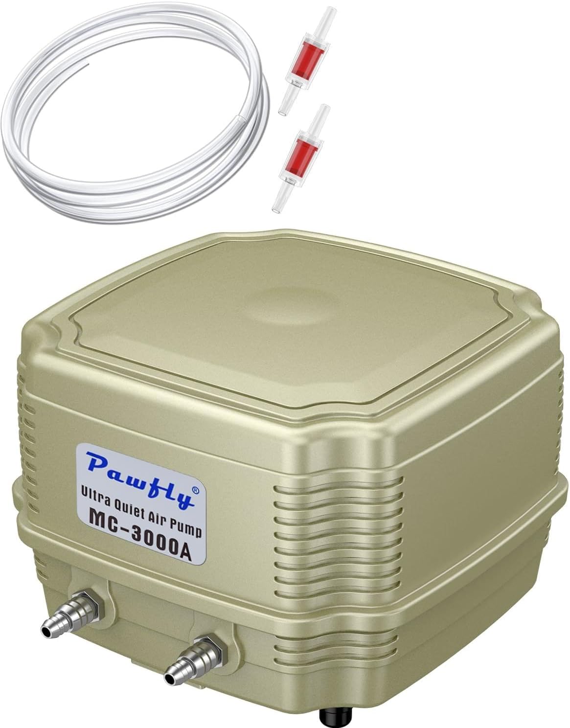 Pawfly 254 GPH Aquarium Air Pump Adjustable Quiet Oxygen Aerator Pump - PRO Standard (Up to 300 Gallon)