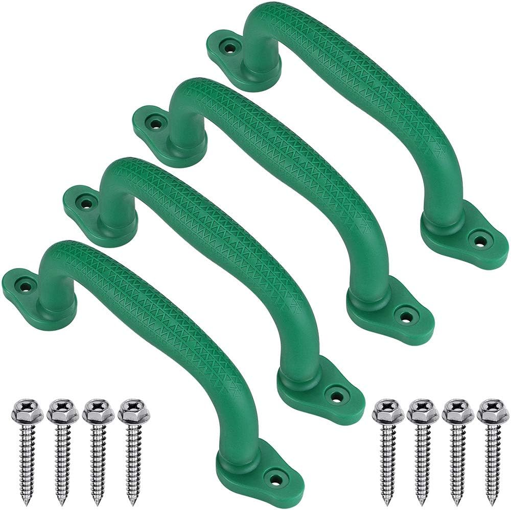 Dolibest Set of 4 Safety Playground Handles - Green-4pcs