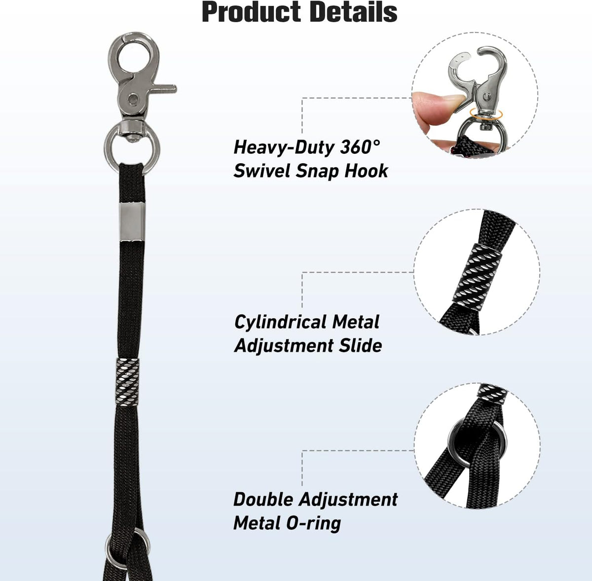 Pet Dog Grooming Loop Adjustable Grooming Noose Sling for Grooming - orange - image 2