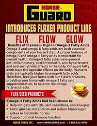 Flix 9 lb, 100% Flaxseed Healthy Treats for Horses, High in Omega-3