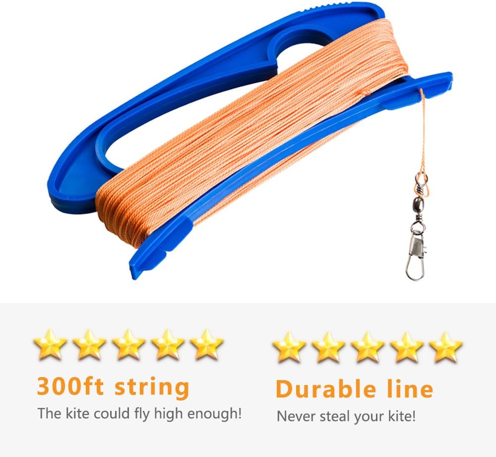 Kite String Handle, 300ft Durable Kites Line for Each Spool – Fun for Kids & Family - 2 Pack - image 2
