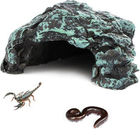 Spider Hide Shelter, Scorpion Terrarium Landscape, Centipedes Rest Hideout Cave, Small Turtle Hole Adornment