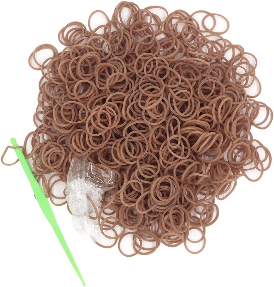 3000 Loom Rubber Bands Refill Kit - Coffe