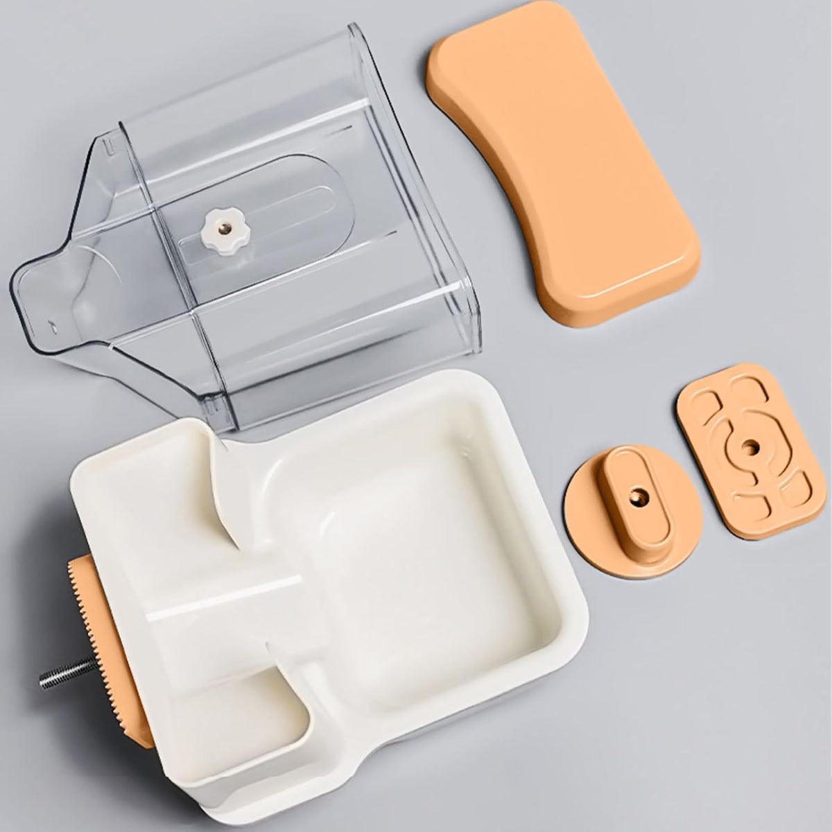 Hanging Automatic Food Dispenser - Orange - image 3
