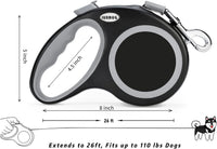 Retractable Dog Leash, Heavy Duty Design with Anti-Slip Handle - image 4