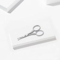 Tweezerman Pet Grooming Scissors, Stainless Steel Rounded Tip Trimming Shears for Dogs and Cats