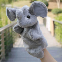 RIY plush rabbit farm animal hand puppet for storytelling and pretend play - view 11
