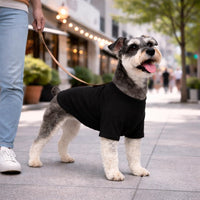 Lovelonglong Pet Clothing Dog Costumes Basic Blank T-Shirt Tee Shirts - M (-9lbs) / Black - image 4