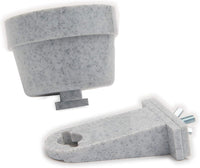 Lixit Quick Lock Removable Bird Cage Bowls for Birds, Rabbits - 10oz - image 2