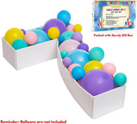 28 inch DIY Mosaic Balloon Number 1 Frame, Party Backdrop Decor – Fun for Kids & Family - Number 7 - image 3