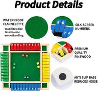 Nicecho Shut The Box Dice Game - 8.74 x 8.74 inches - image 3