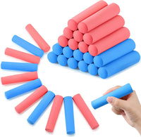 Fulmoon 40 pieces jumbo round white sidewalk chalk for kids - view 8