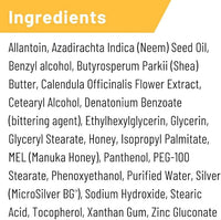 Absorbine Silver Honey Rapid Wound Repair Ointment, Manuka Honey & MicroSilver BG, Veterinarian Tested Horse & Animal Wound Care, 2oz Tube