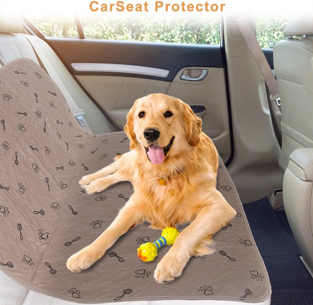 2Pack 36"x36" Pee Pads Washable Waterproof Rugs for Dog Training – Essentials for Dogs - 2Pack 36x36 - image 2