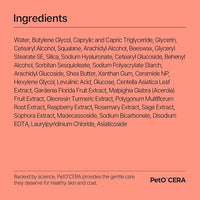 PetO'CERA Cat Cream - Hair Loss & Itch Relief for Hot Spots, Rashes, Allergies & Dry Skin - Soothing Moisturizer for Paws, Face & Body - pH Balanced & Lick-Safe Formula for Cats, 1.35 oz/40ml