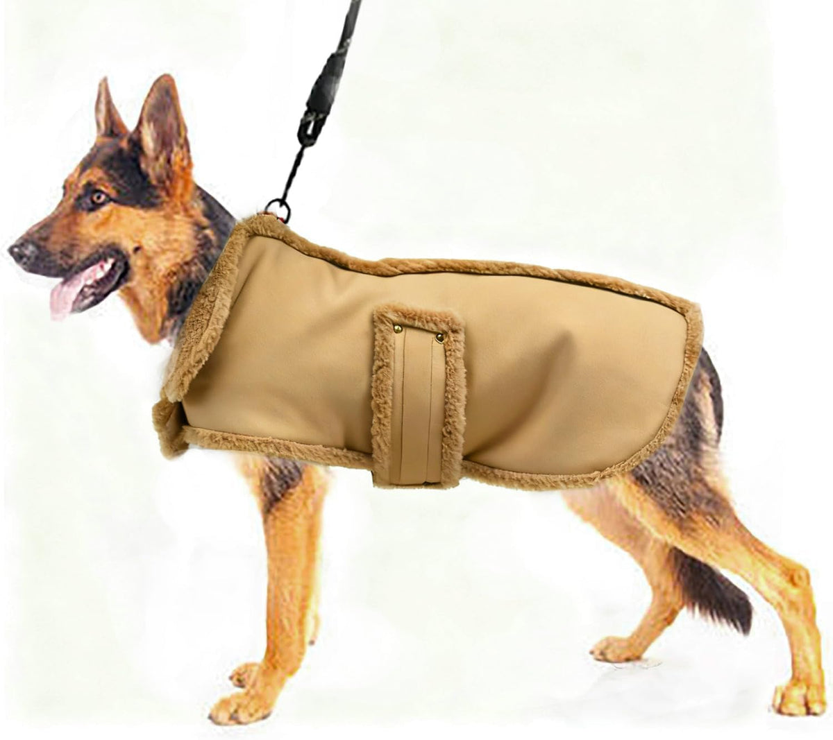 Dog Winter Jacket, Warm Windproof Dog Sweaters for Small Dogs - brown / X-Large(41.9lb-57.3lb)